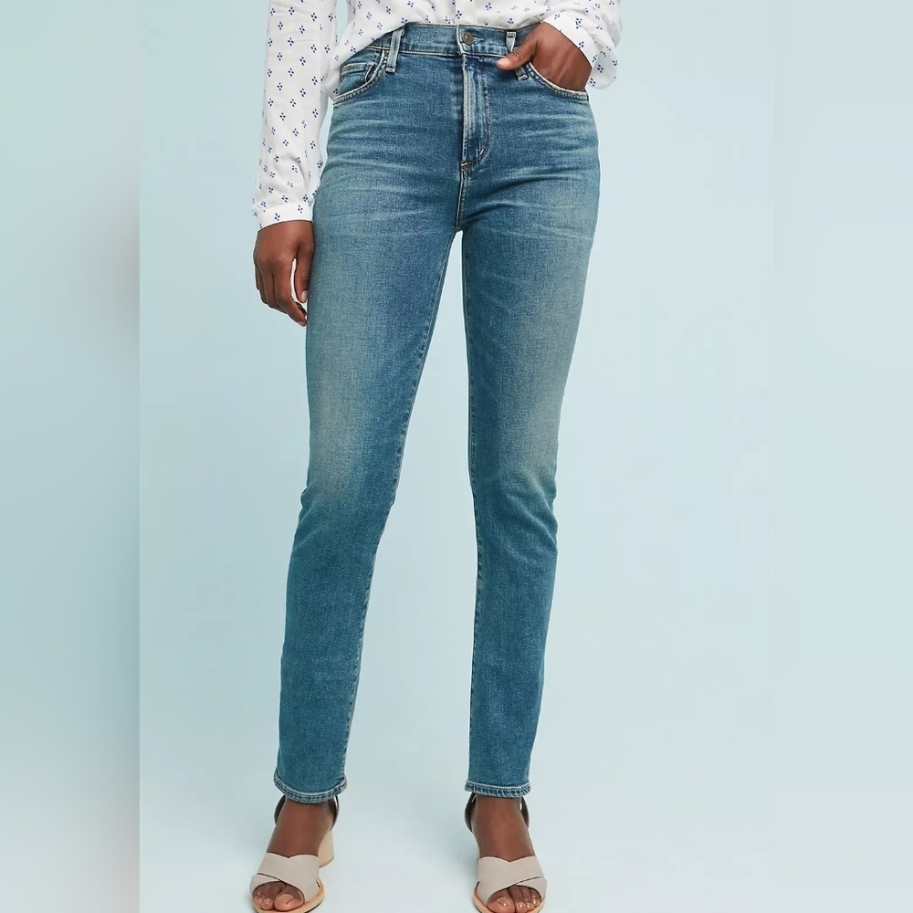 Citizen Of Humanity Harlow High-Rise Slim Jeans
